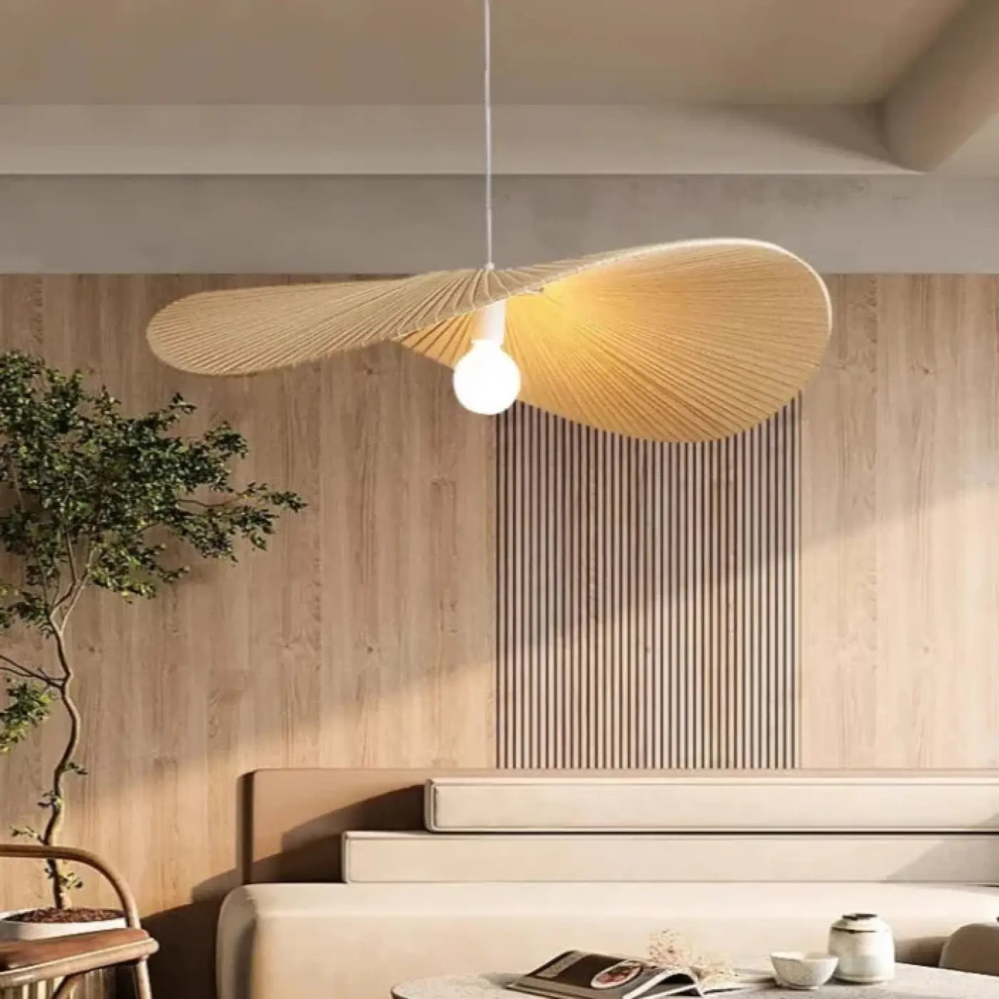 Suspension Luminaire en Bois - Aderete