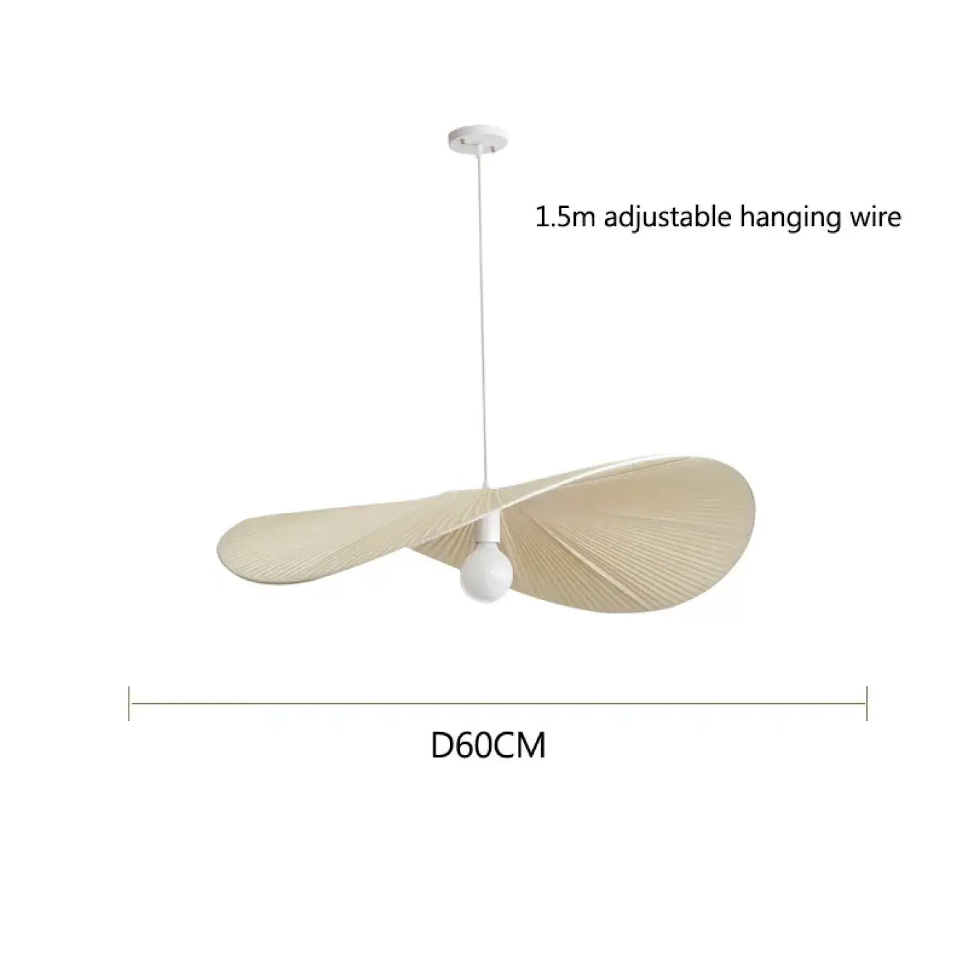 Suspension Luminaire en Bois - Aderete