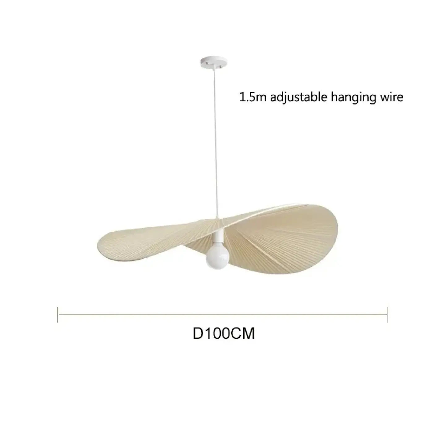 Suspension Luminaire en Bois - Aderete