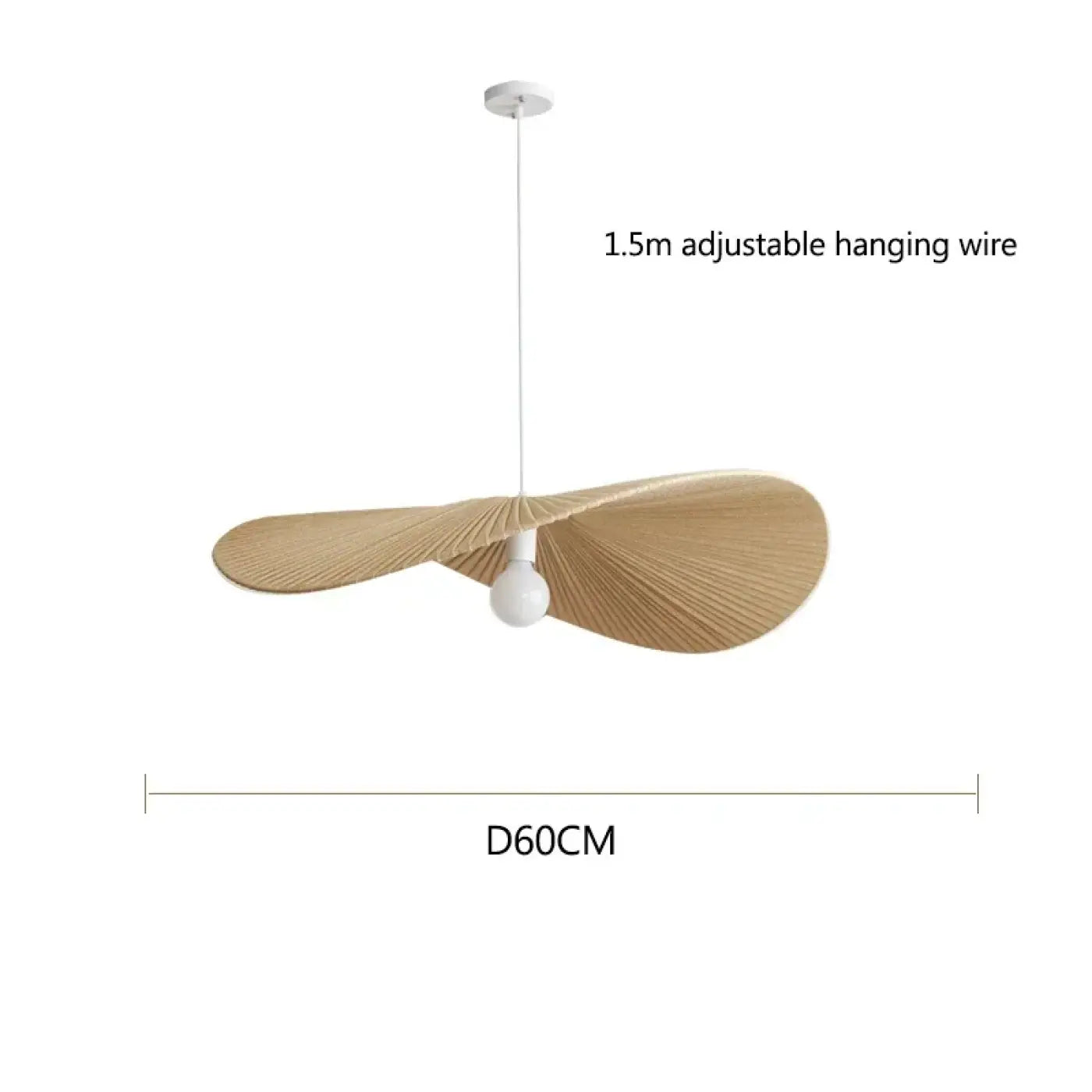 Suspension Luminaire en Bois - Aderete