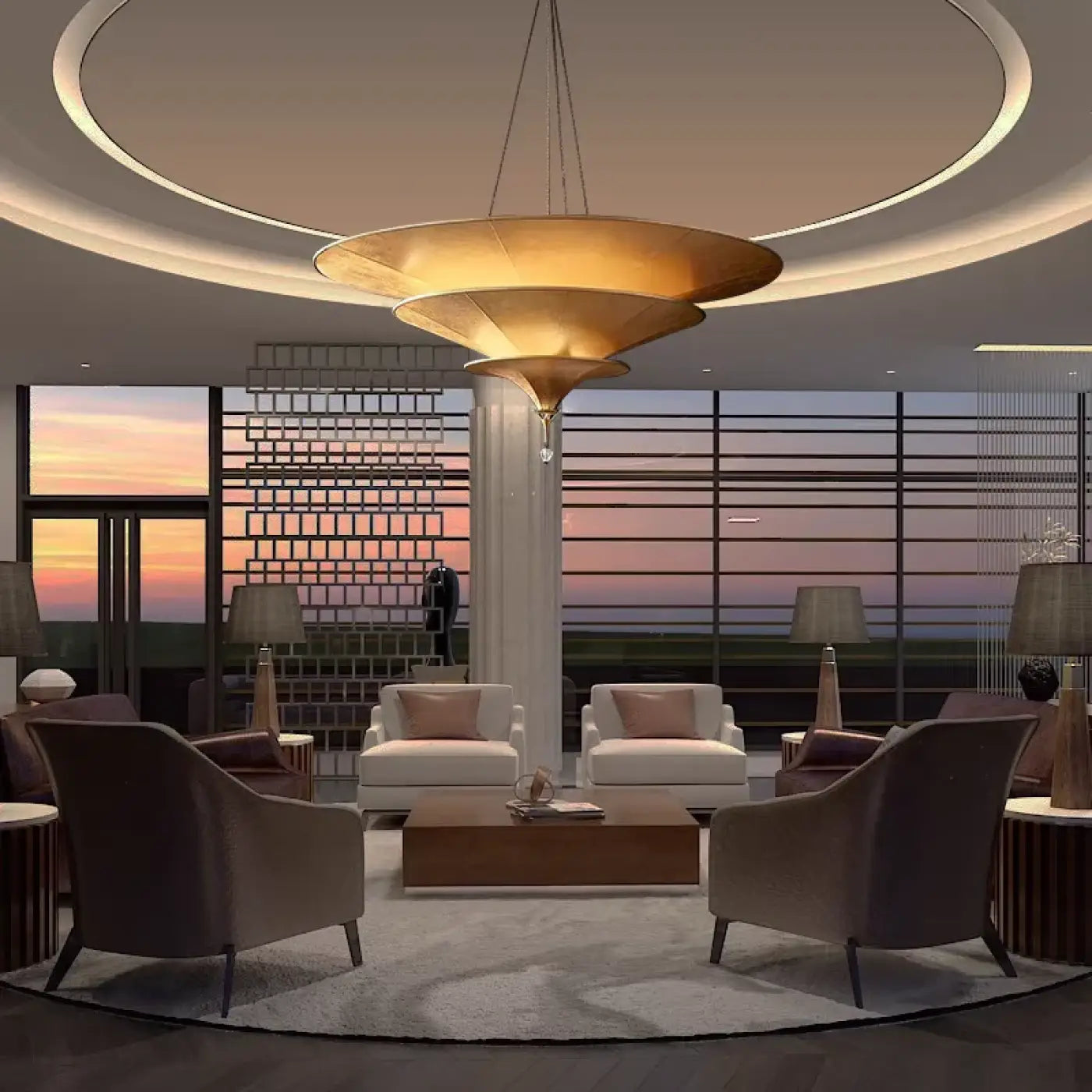 Suspension Luminaire Design - Orient