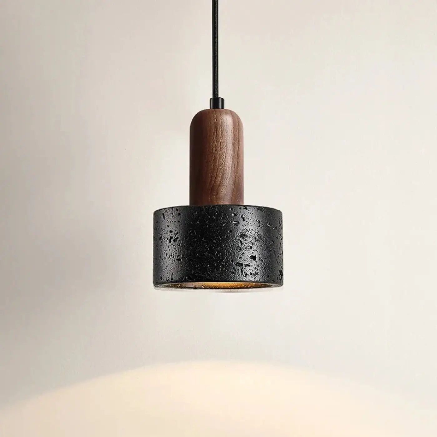 Suspension Luminaire Design en Bois - Hole