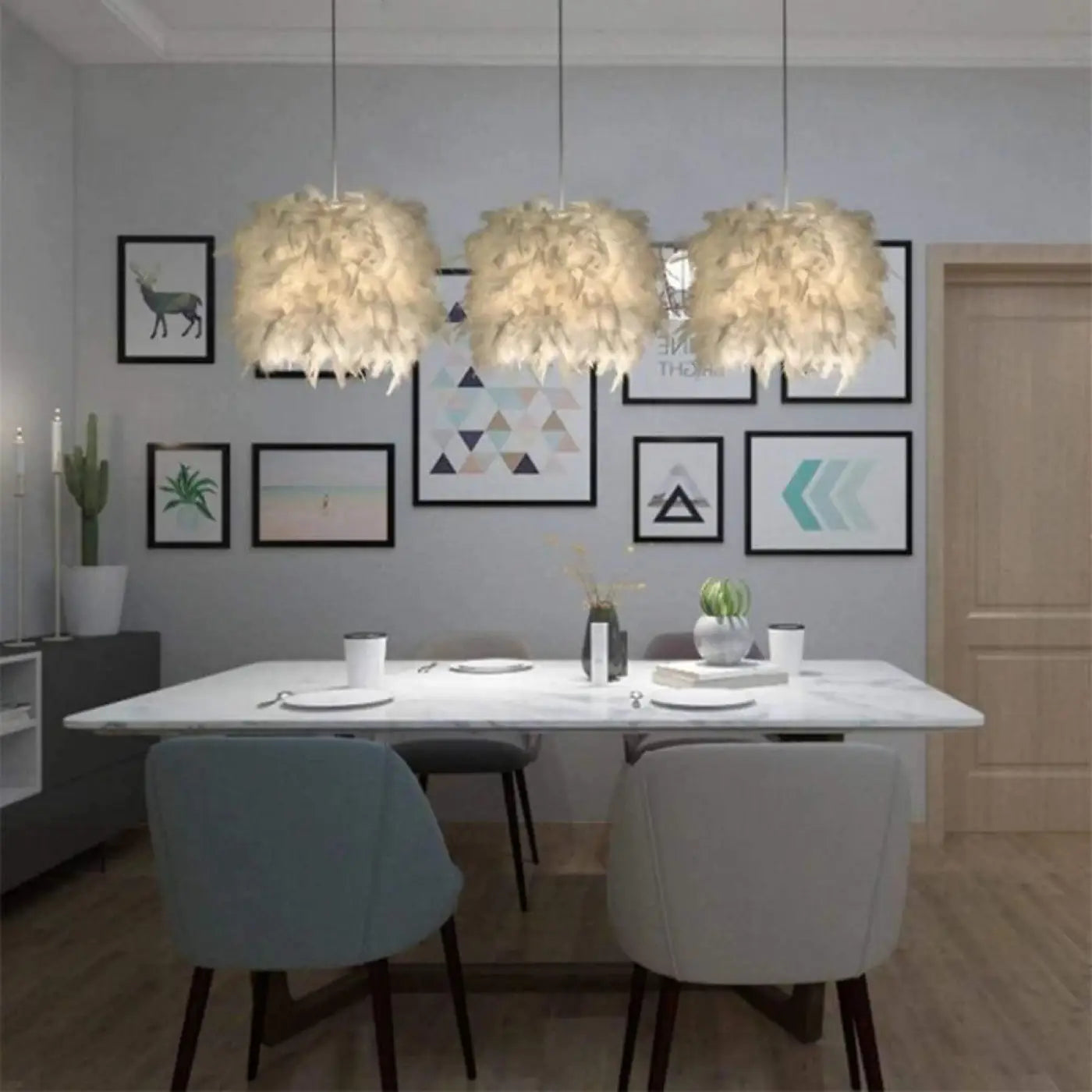 Suspension Luminaire - Plume
