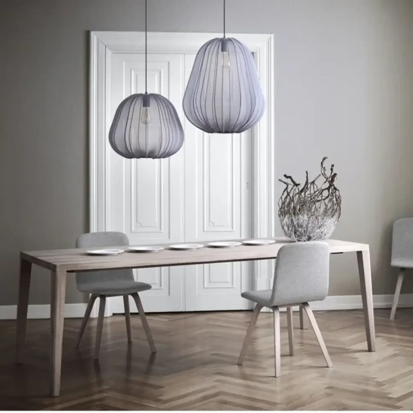 Suspension Luminaire en Verre - Orbes