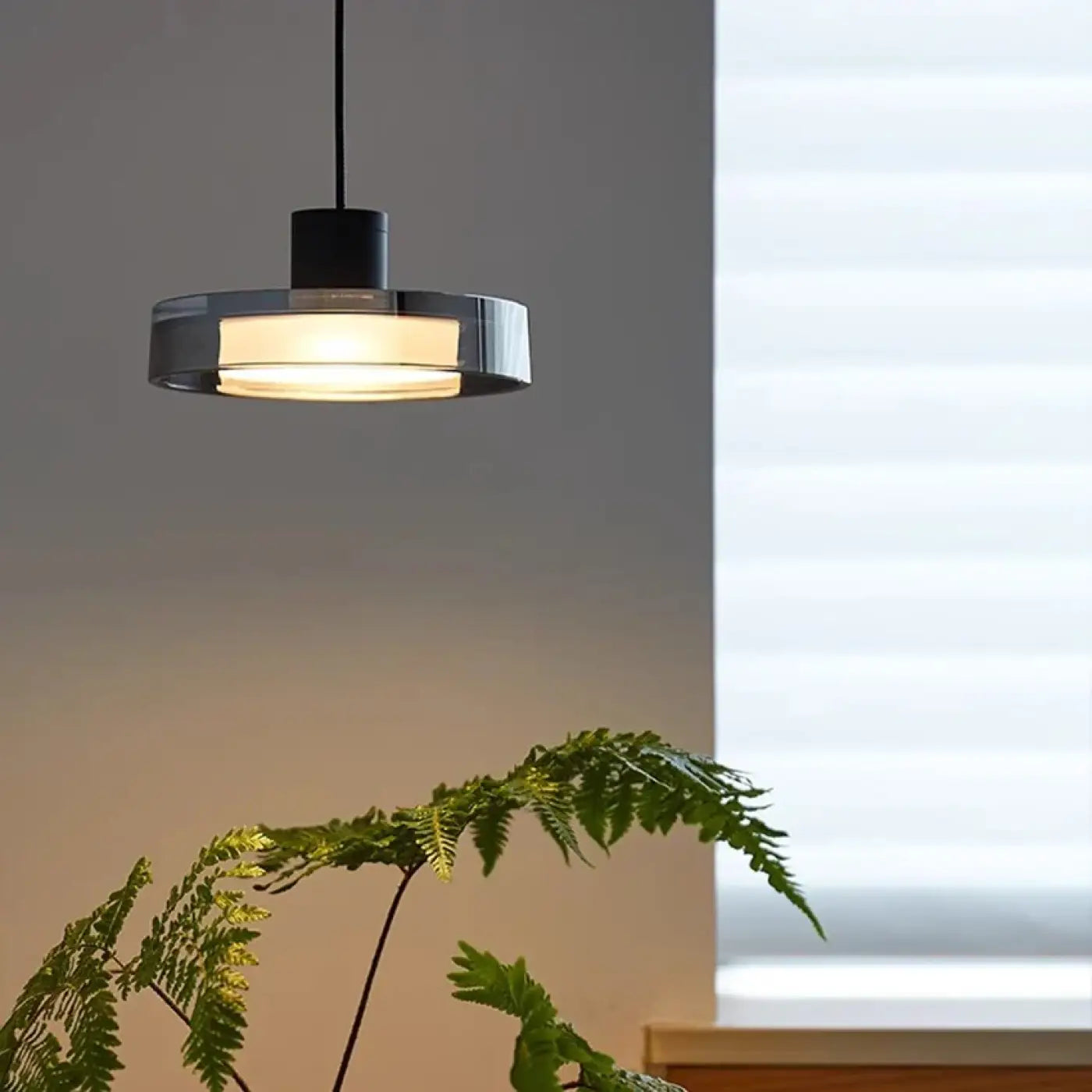 Suspension Luminaire en Verre - Sylum
