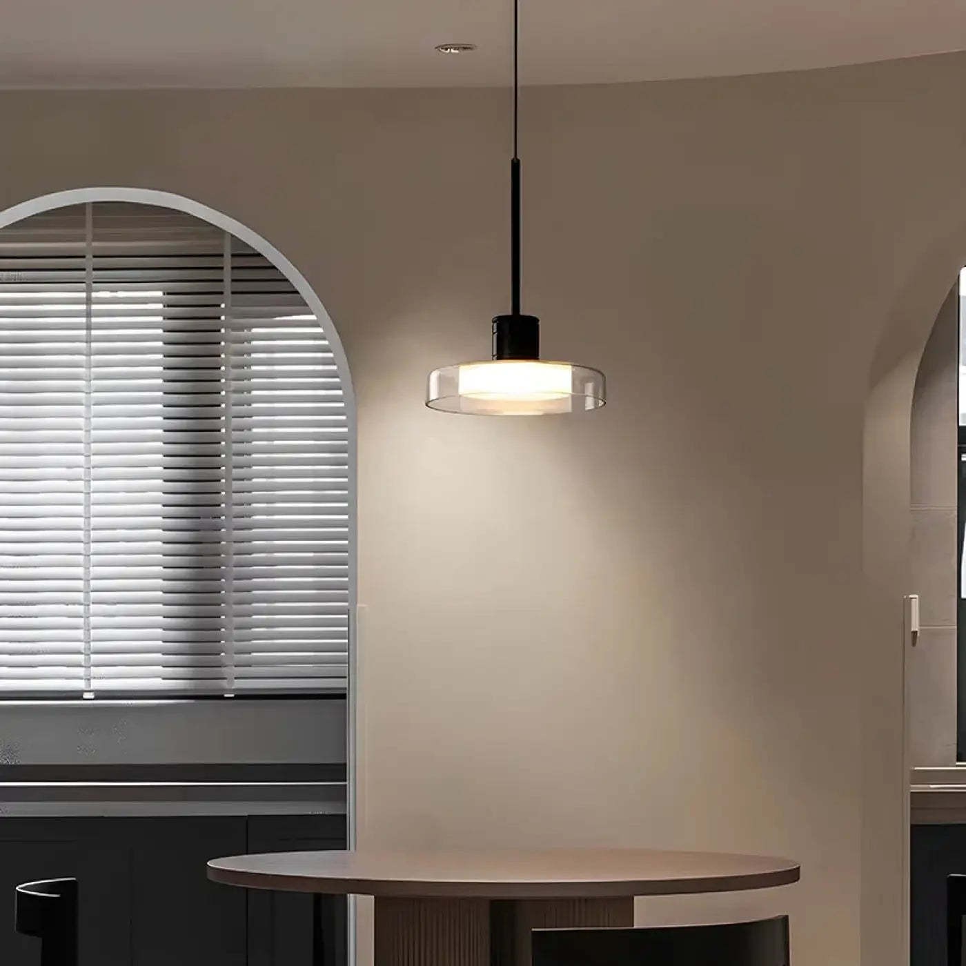 Suspension Luminaire en Verre - Sylum