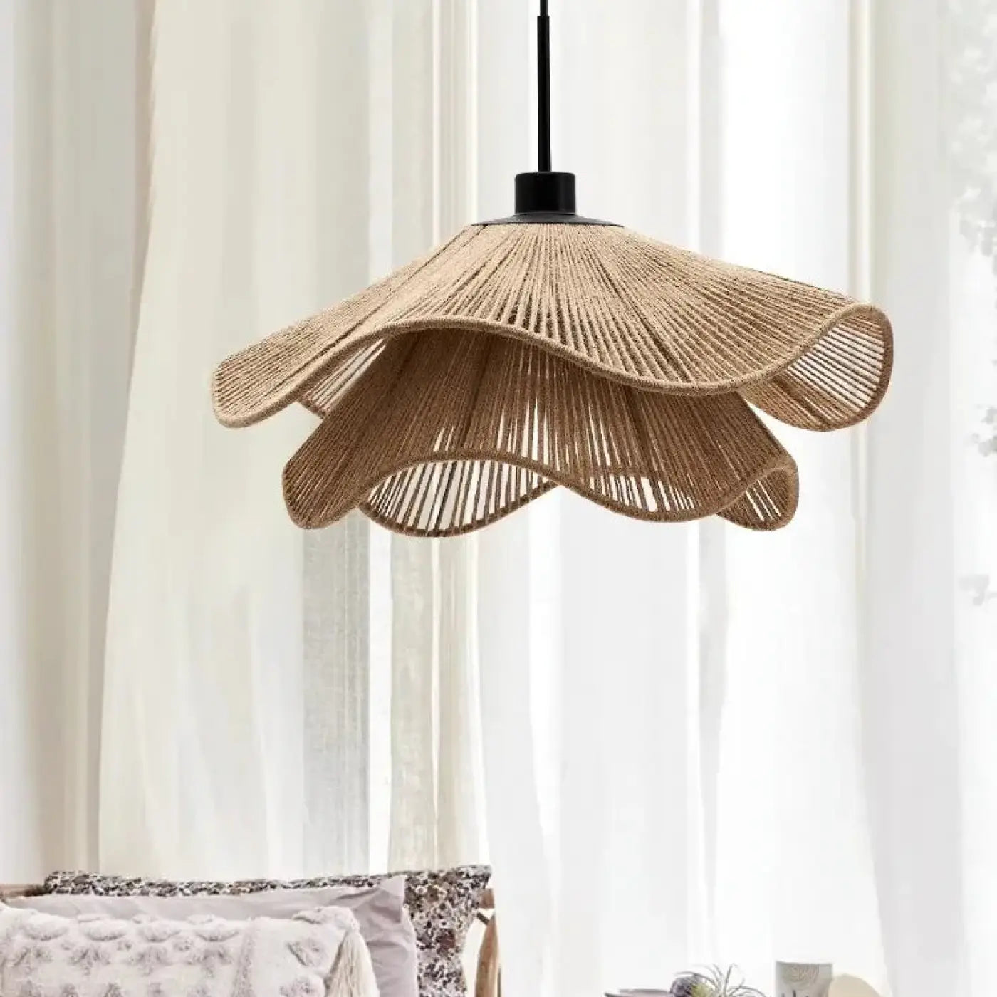Suspension Luminaire en Rotin - Rove
