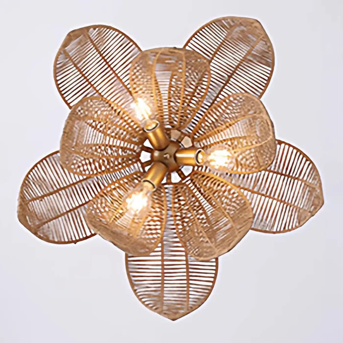 Suspension Luminaire Boheme en Rotin - Jamila