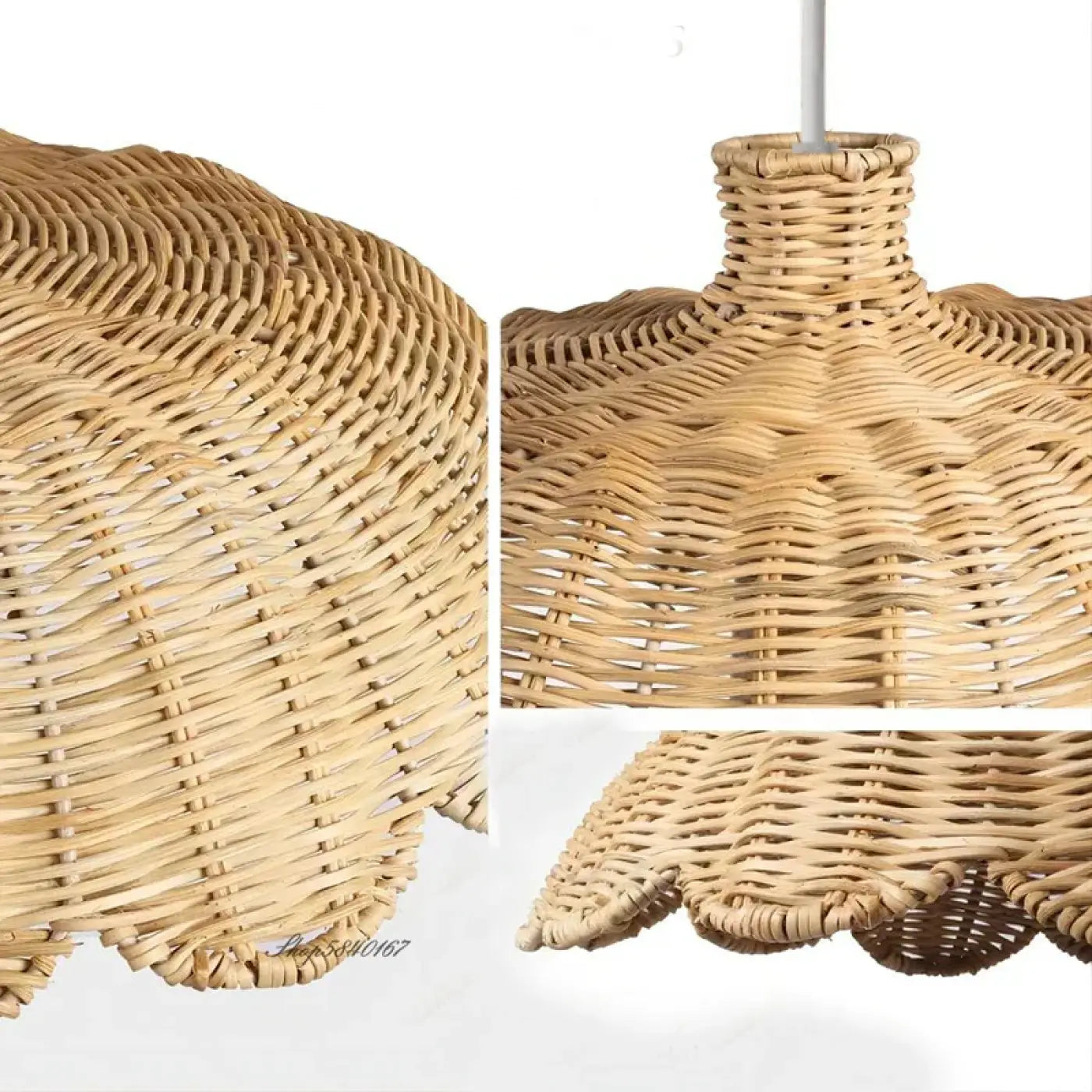 Suspension Luminaire Moderne en Rotin - Rital