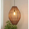 Suspension Luminaire Scandinave en Rotin - Tianah