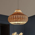 Suspension Luminaire en Rotin - Jurie
