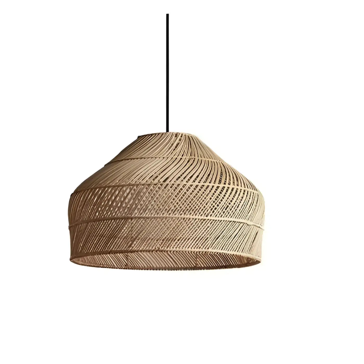 Suspension Luminaire Boheme en Rotin - Arona