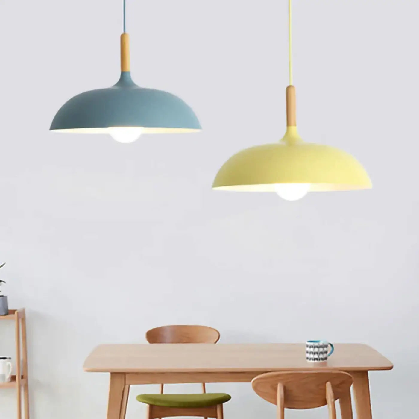 Suspension Luminaire Scandinave en Bois - Cadi