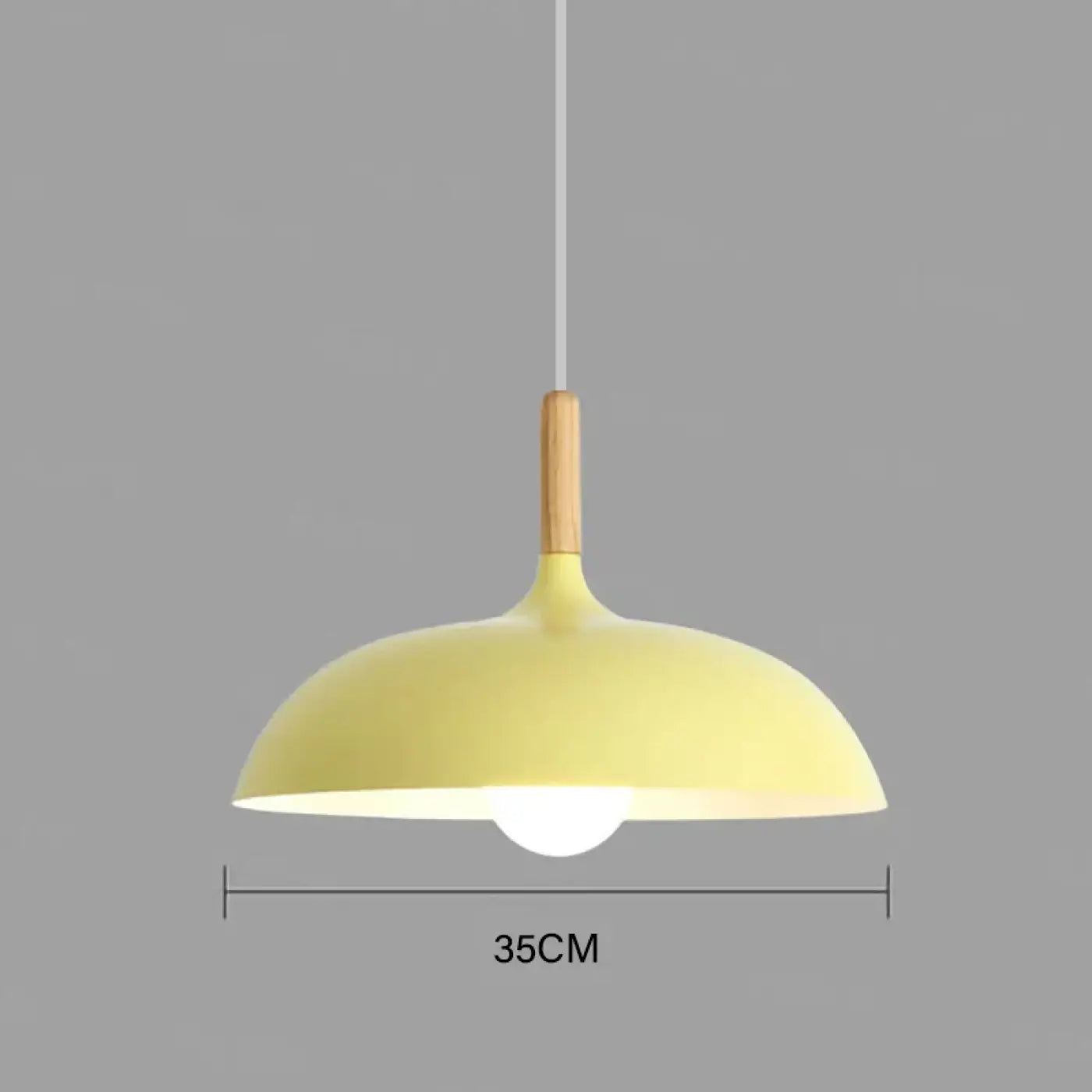 Suspension Luminaire Scandinave en Bois - Cadi