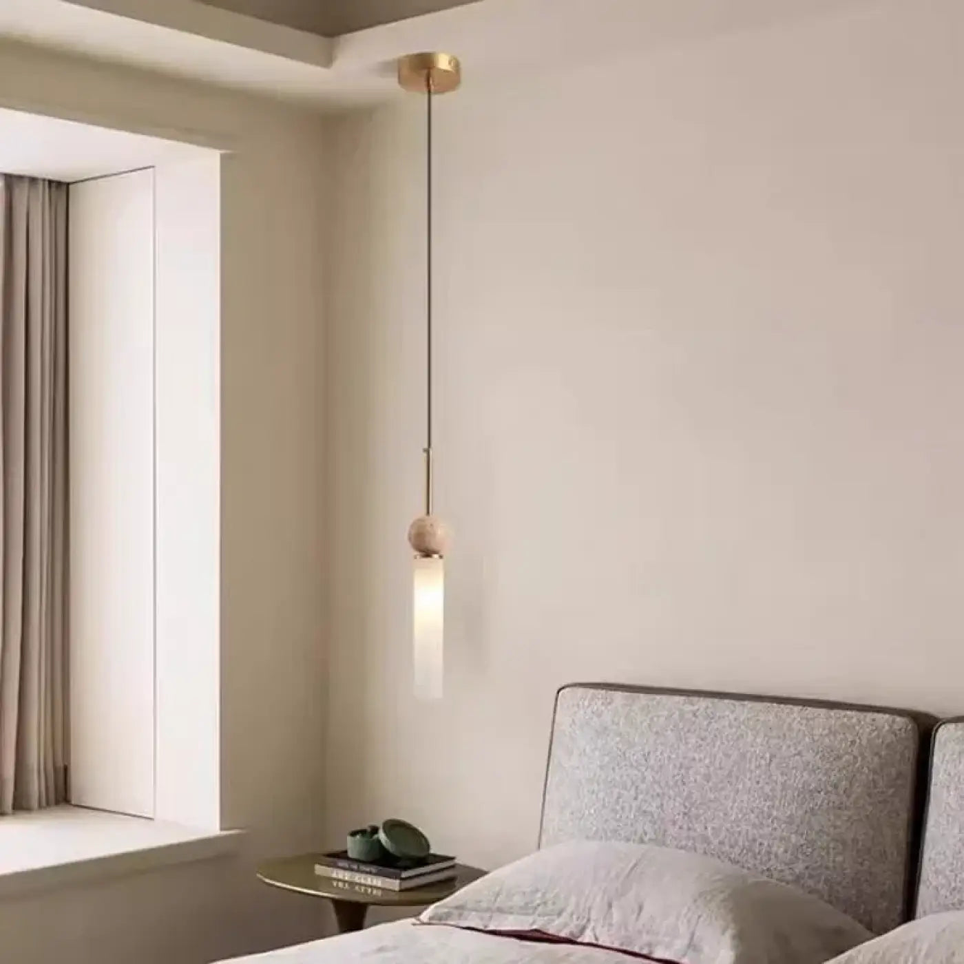 Suspension Luminaire Scandinave en Bois - Alina