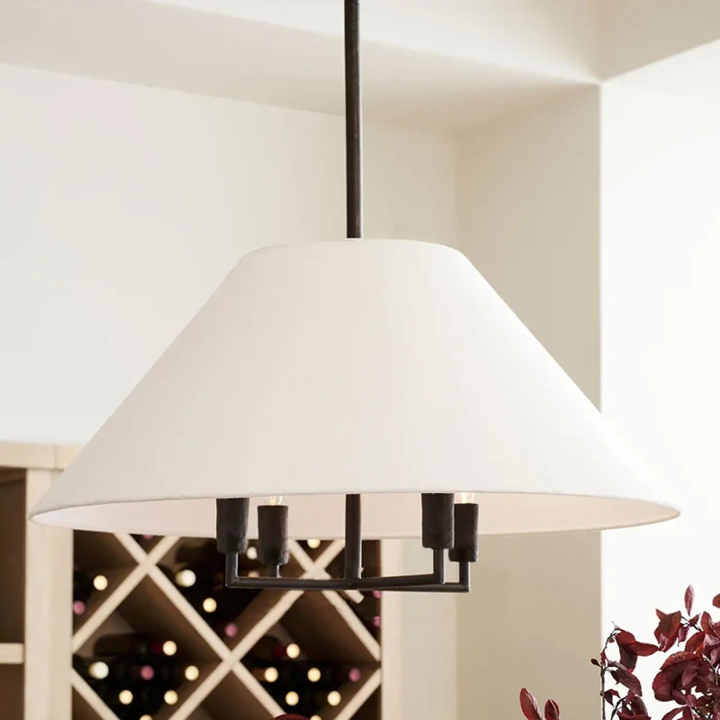 Suspension Luminaire Scandinave en Tissu - Tissuni