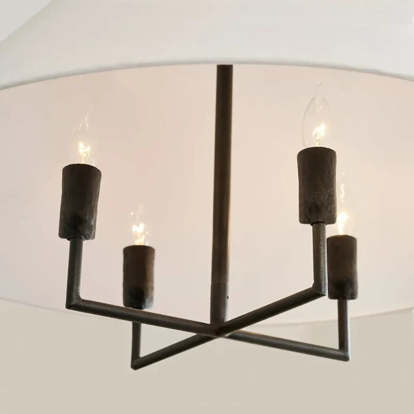 Suspension Luminaire Scandinave en Tissu - Tissuni
