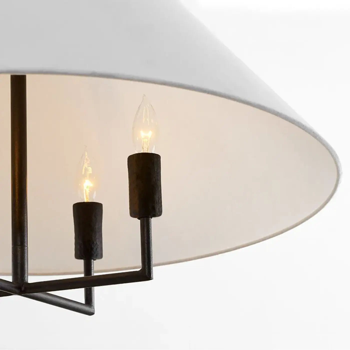 Suspension Luminaire Scandinave en Tissu - Tissuni