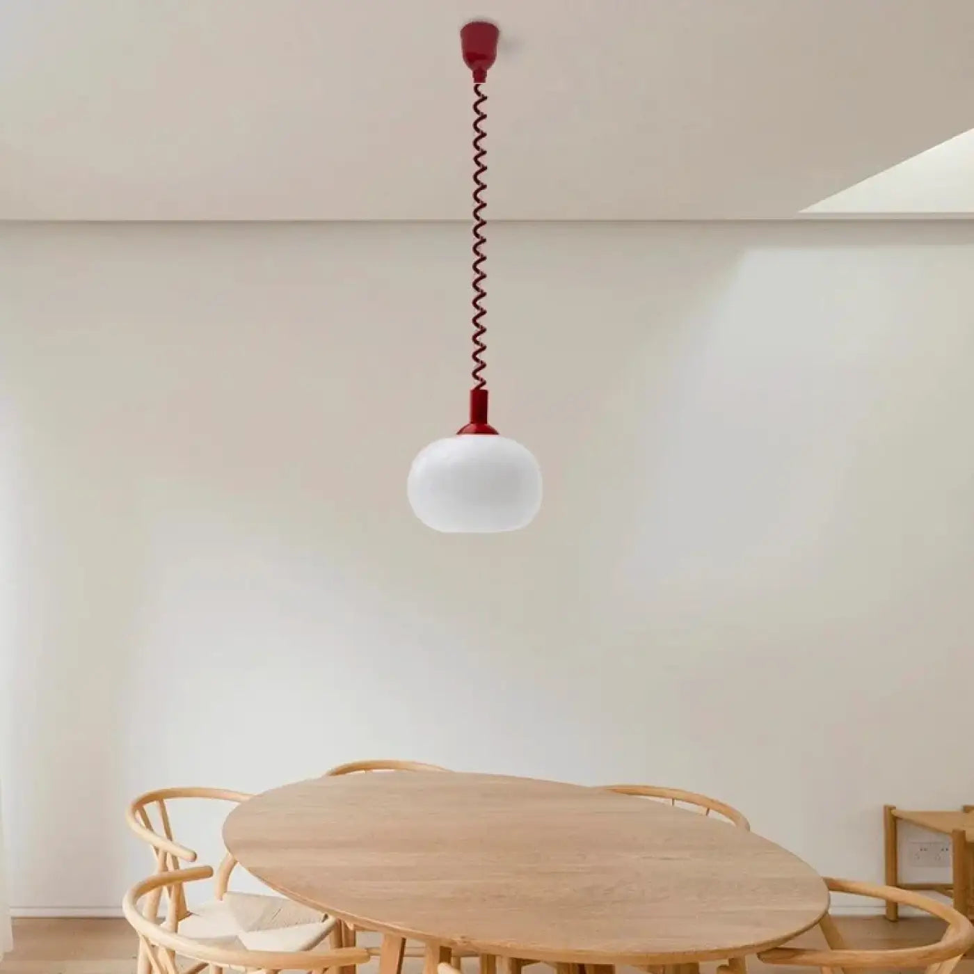 Suspension Luminaire Scandinave en Verre - Pendira