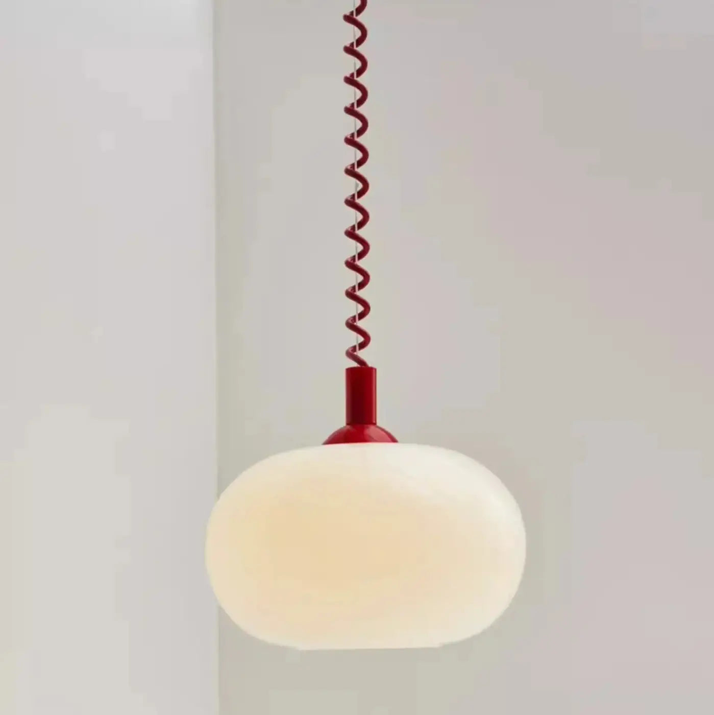 Suspension Luminaire Scandinave en Verre - Pendira