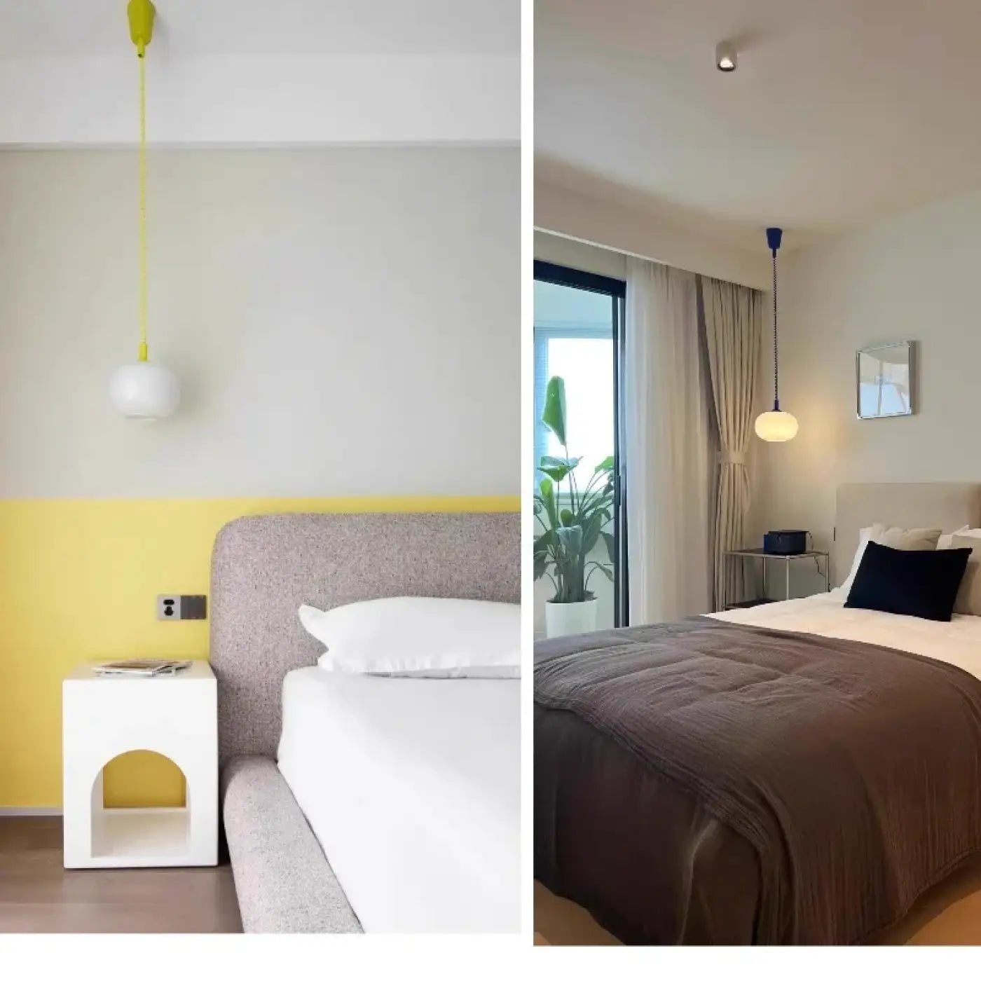 Suspension Luminaire Scandinave en Verre - Pendira