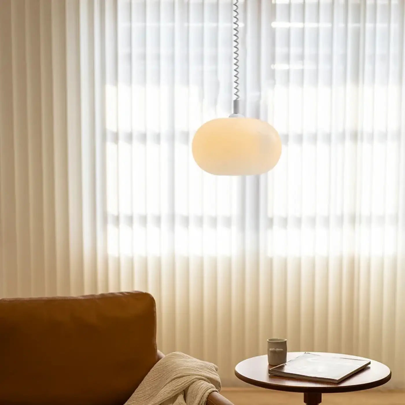 Suspension Luminaire Scandinave en Verre - Pendira