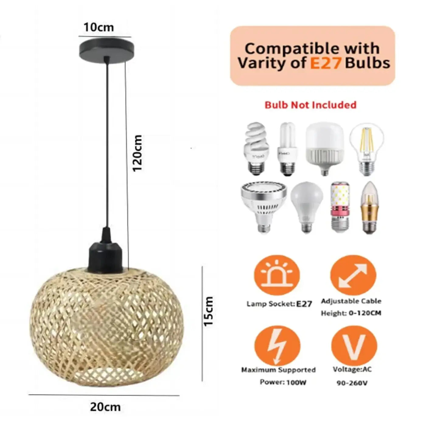 Suspension Luminaire Boheme - Lina