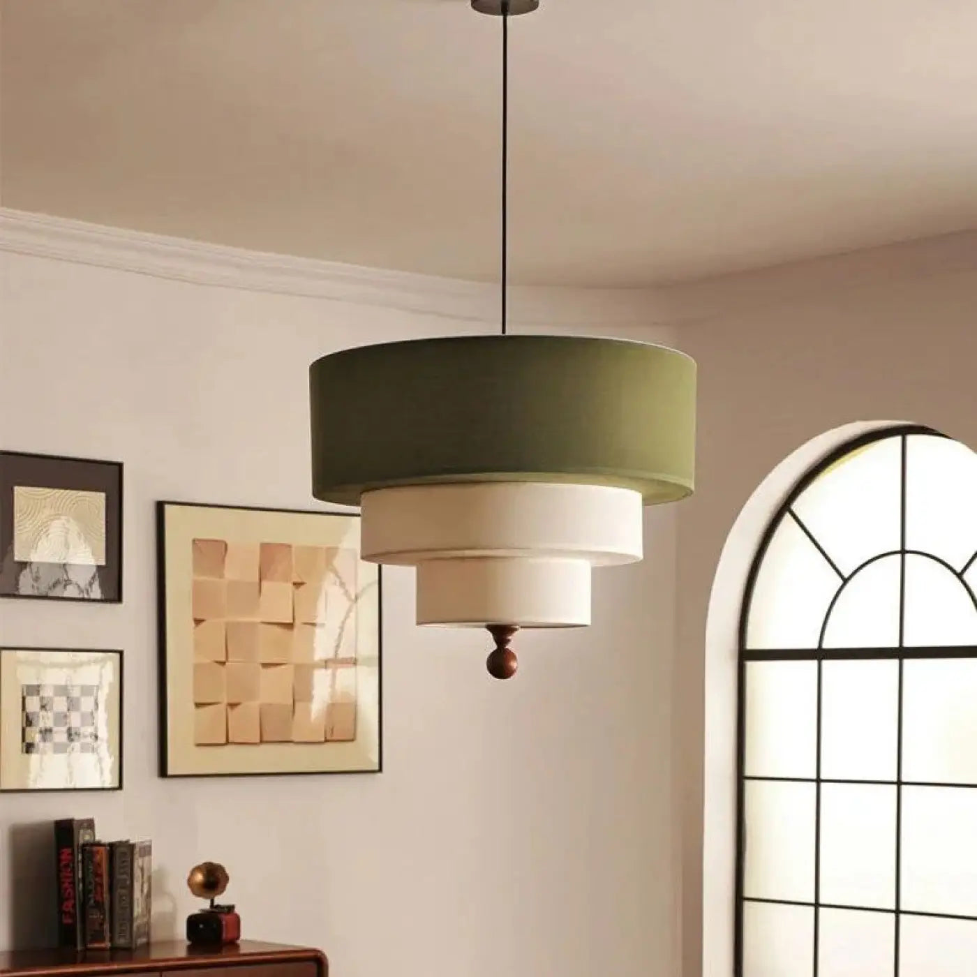 Suspension Luminaire en Tissu - Kyoto