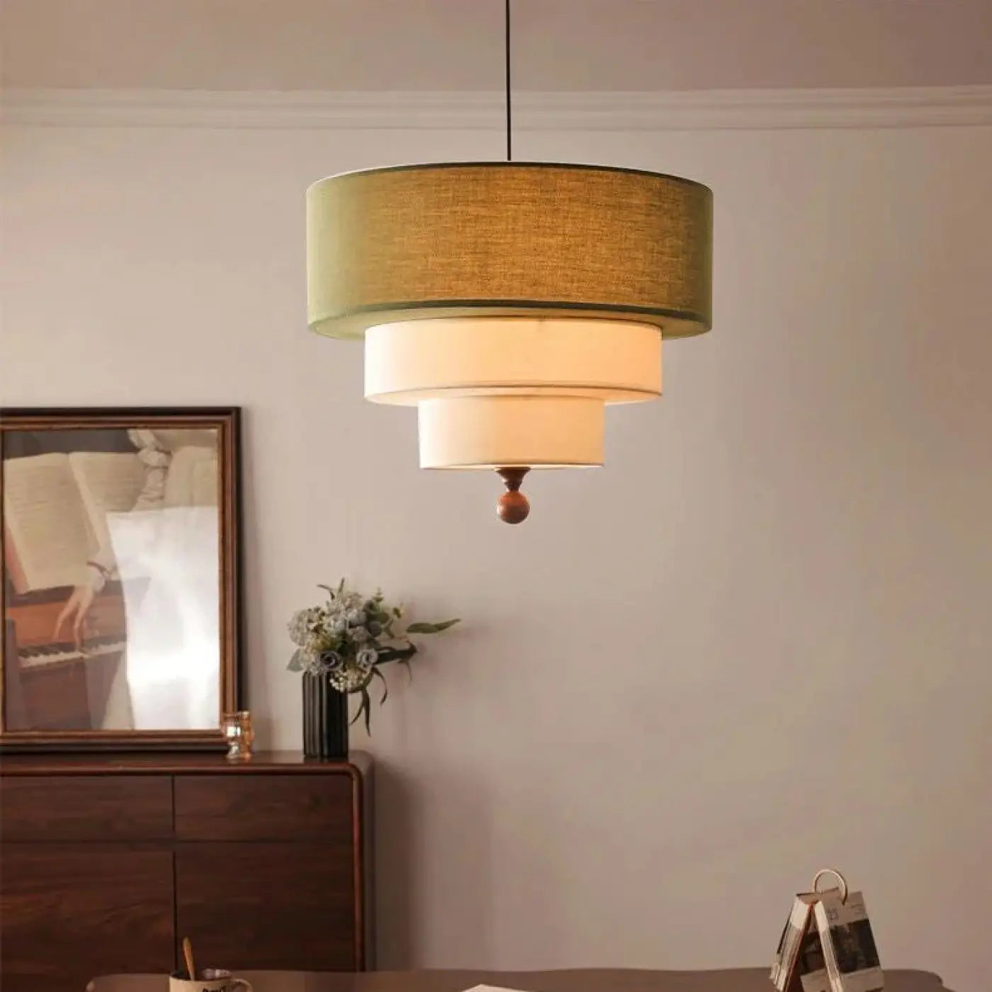Suspension Luminaire en Tissu - Kyoto