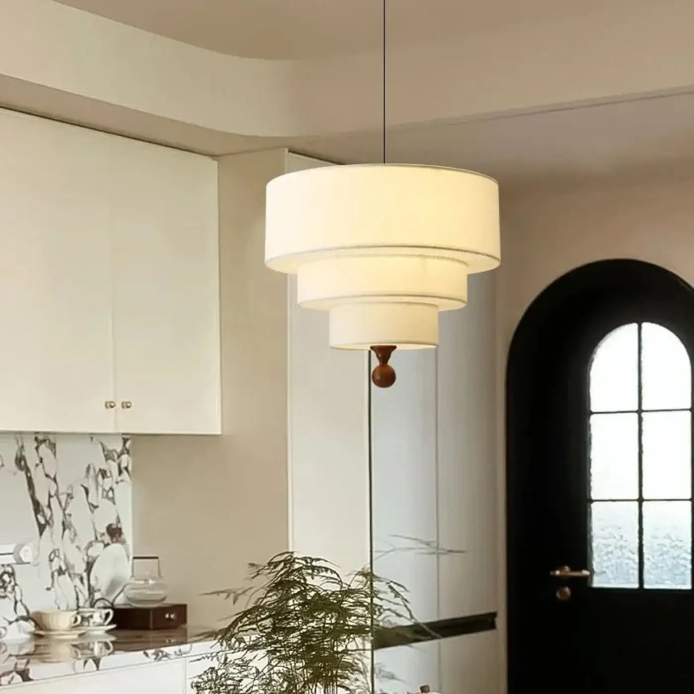 Suspension Luminaire en Tissu - Kyoto