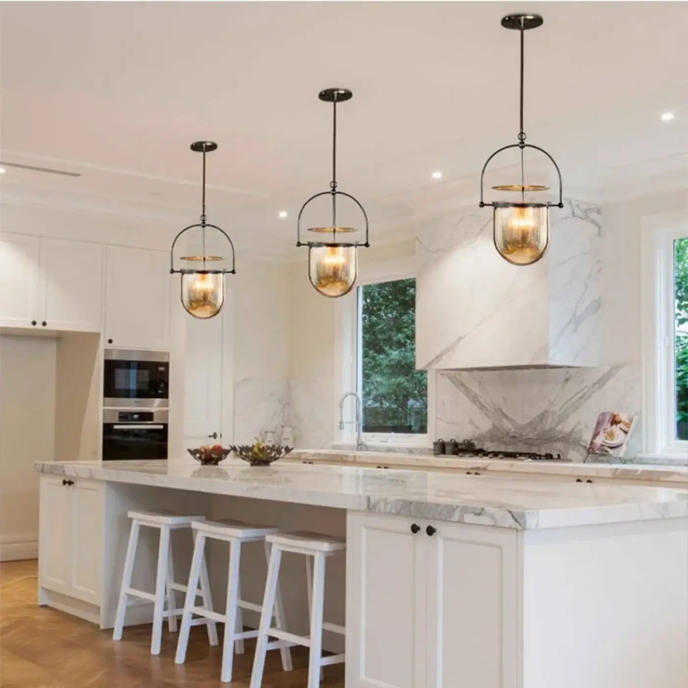 Suspension Luminaire en Verre - Elysia