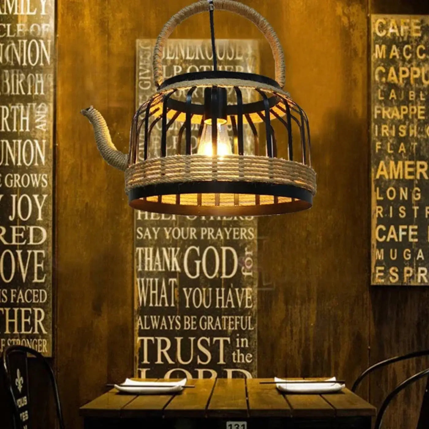 Suspension Luminaire Vintage - Hempa