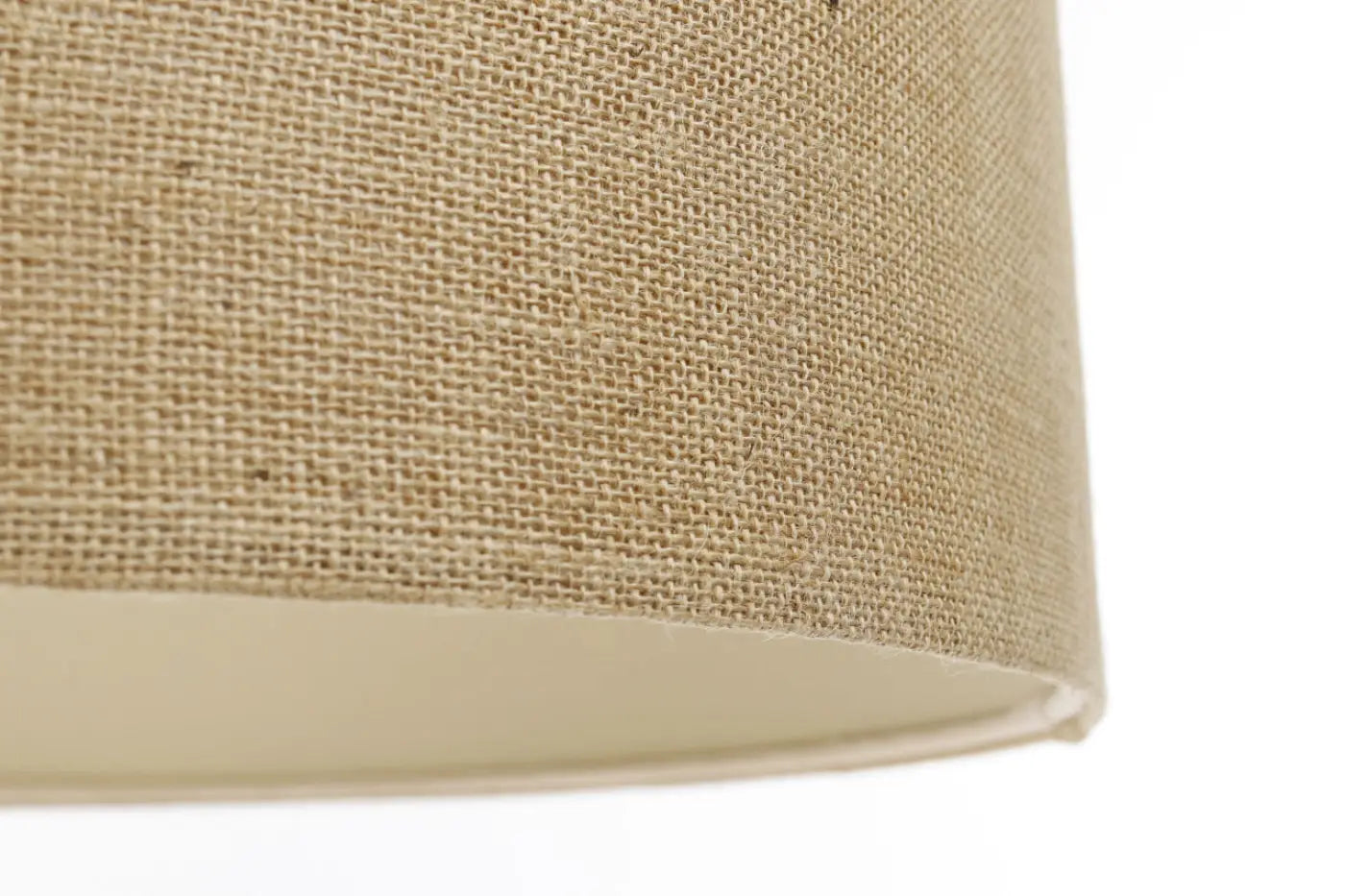 Suspension Luminaire Minimaliste en Tissu - Boho Elegant (Beige/Ecru)