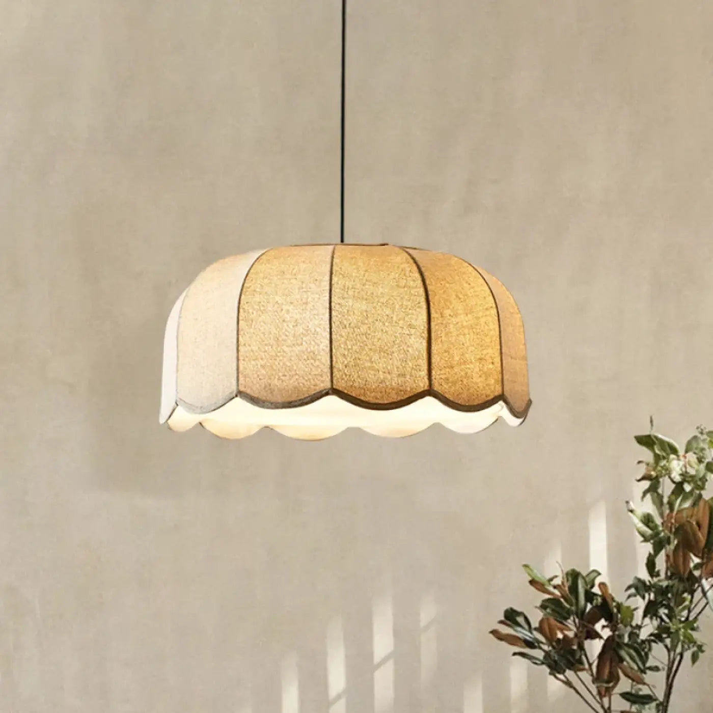 Suspension Luminaire en Tissu - Gasie