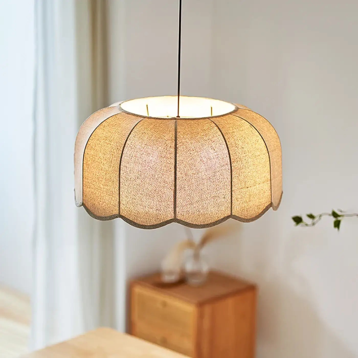 Suspension Luminaire en Tissu - Gasie