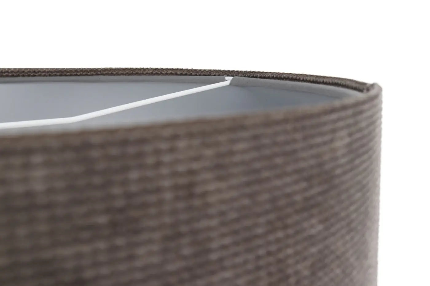 Suspension Luminaire Moderne en Tissu - Glamour Structural Velour (Marron/Argent)