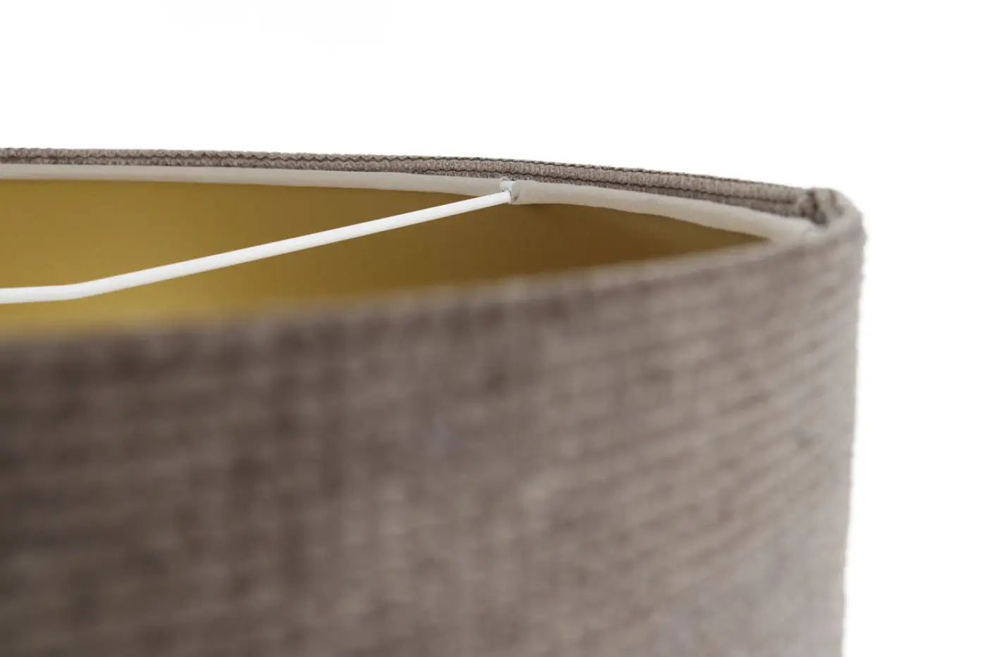 Suspension Luminaire Moderne en Tissu - Glamour Structural Velour (Marron/Dore)