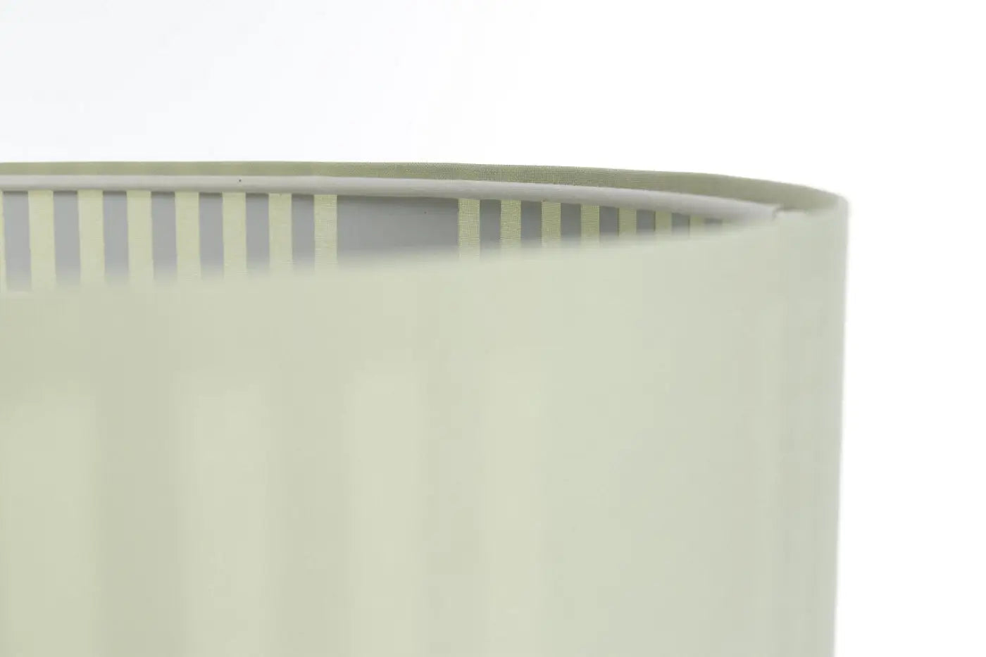 Suspension Luminaire Moderne en Tissu - Duo Lami Line (Menthe/Gris)