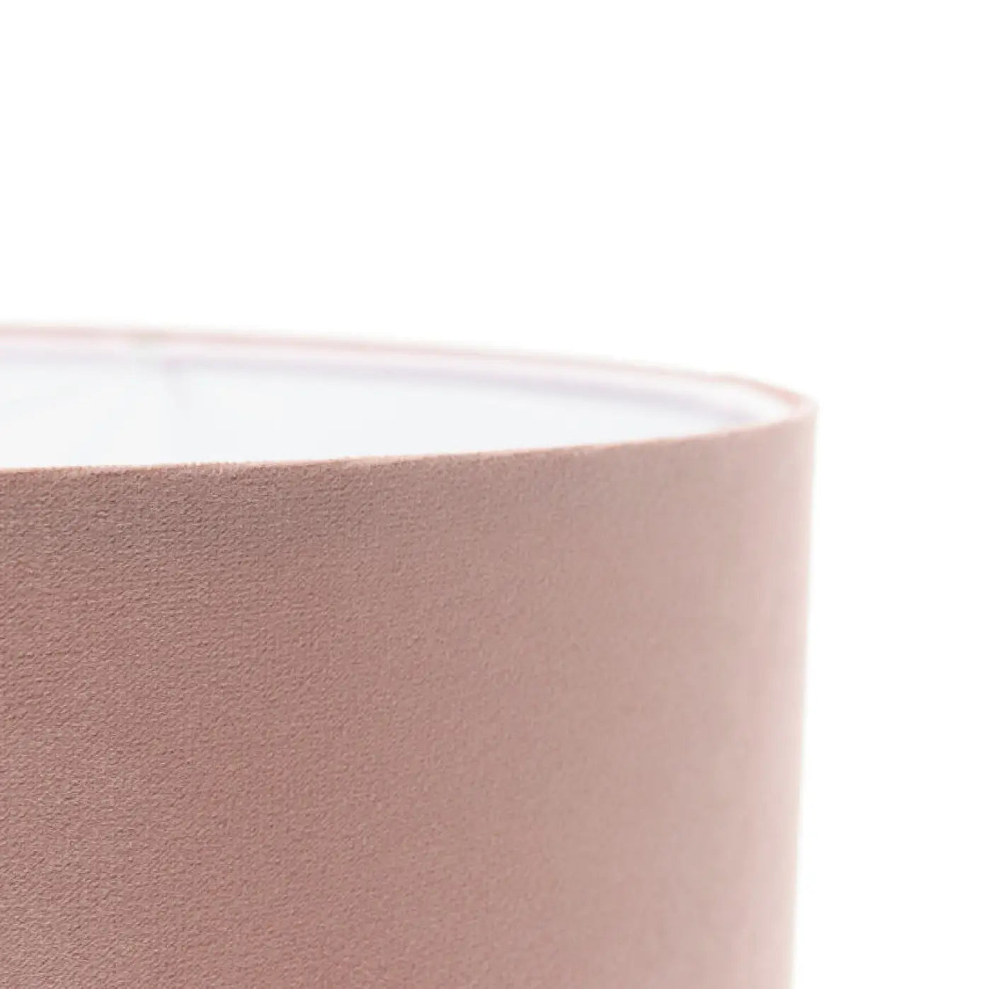 Suspension Luminaire en Tissu - Classic Jasmin (Rose Clair/Blanc)