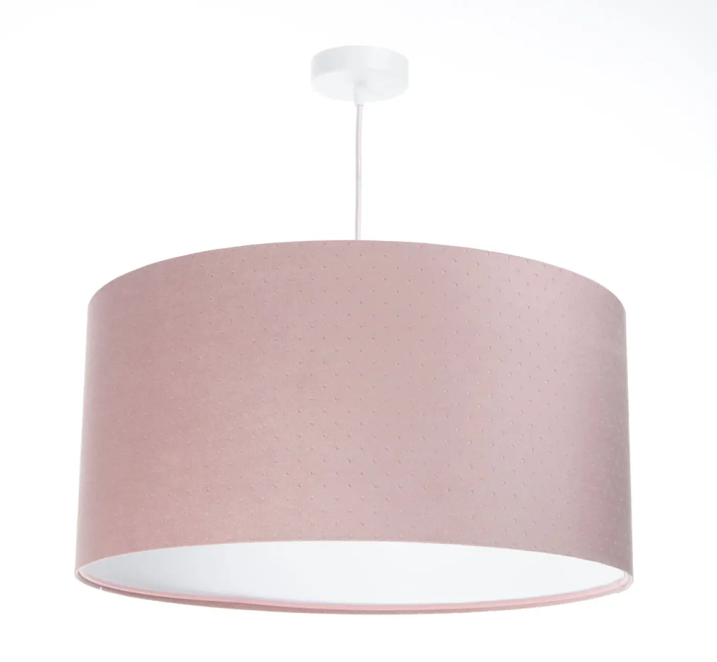 Suspension Luminaire Design en Tissu - Classic Jasmin (Rose)