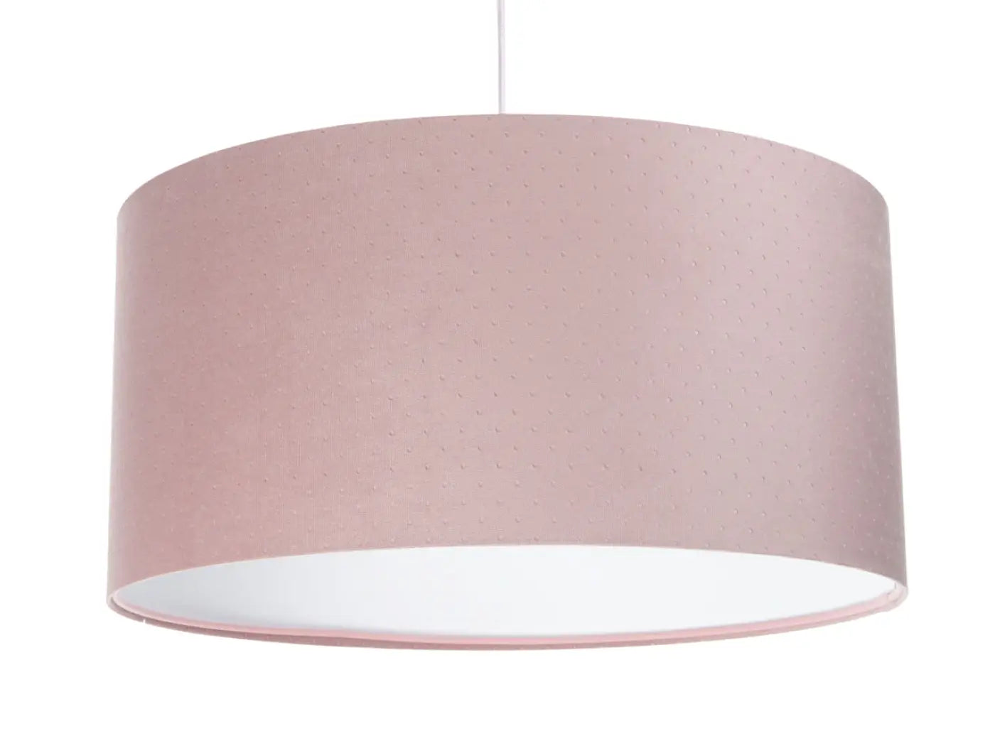 Suspension Luminaire Design en Tissu - Classic Jasmin (Rose)