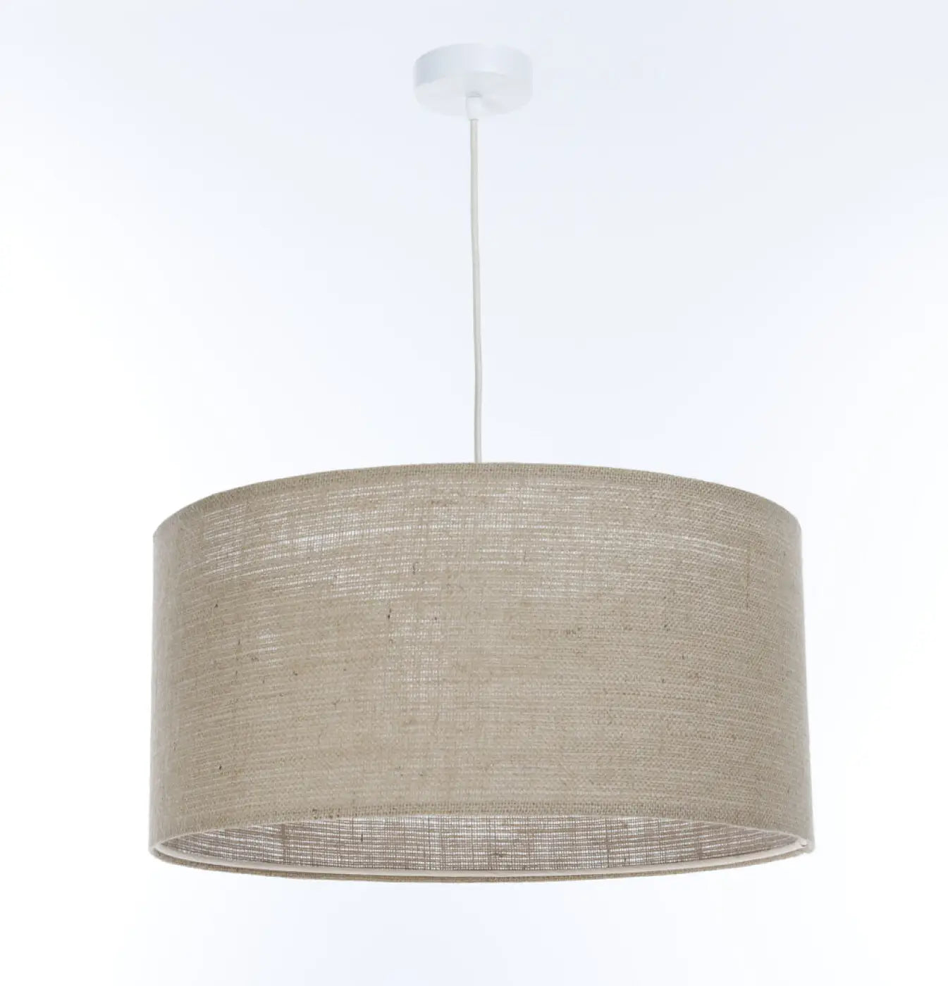 Suspension Luminaire Minimaliste en Tissu - Boho Elegant (Taupe)