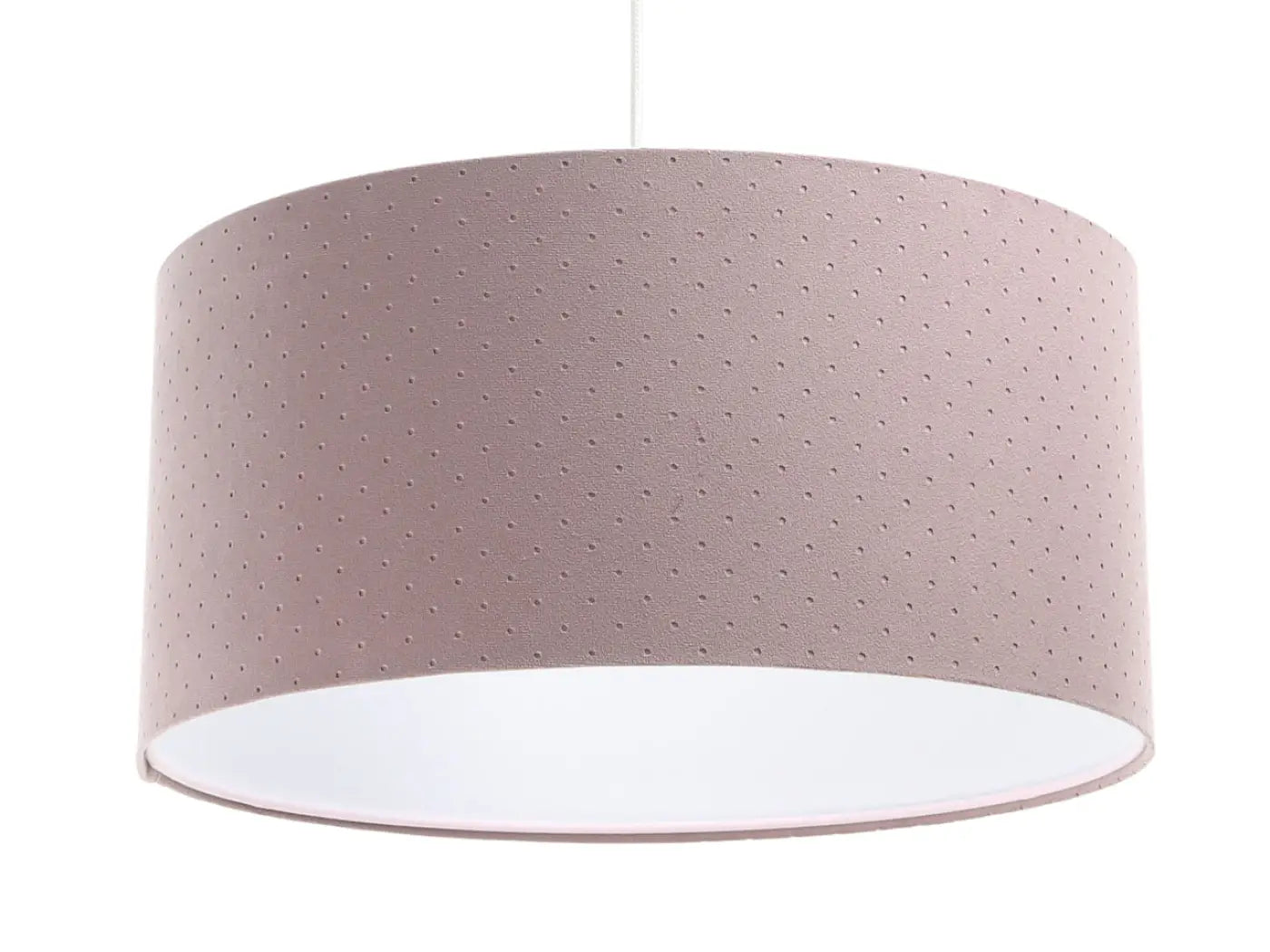 Suspension Luminaire en Tissu - Classic Jasmin (Violet Clair)