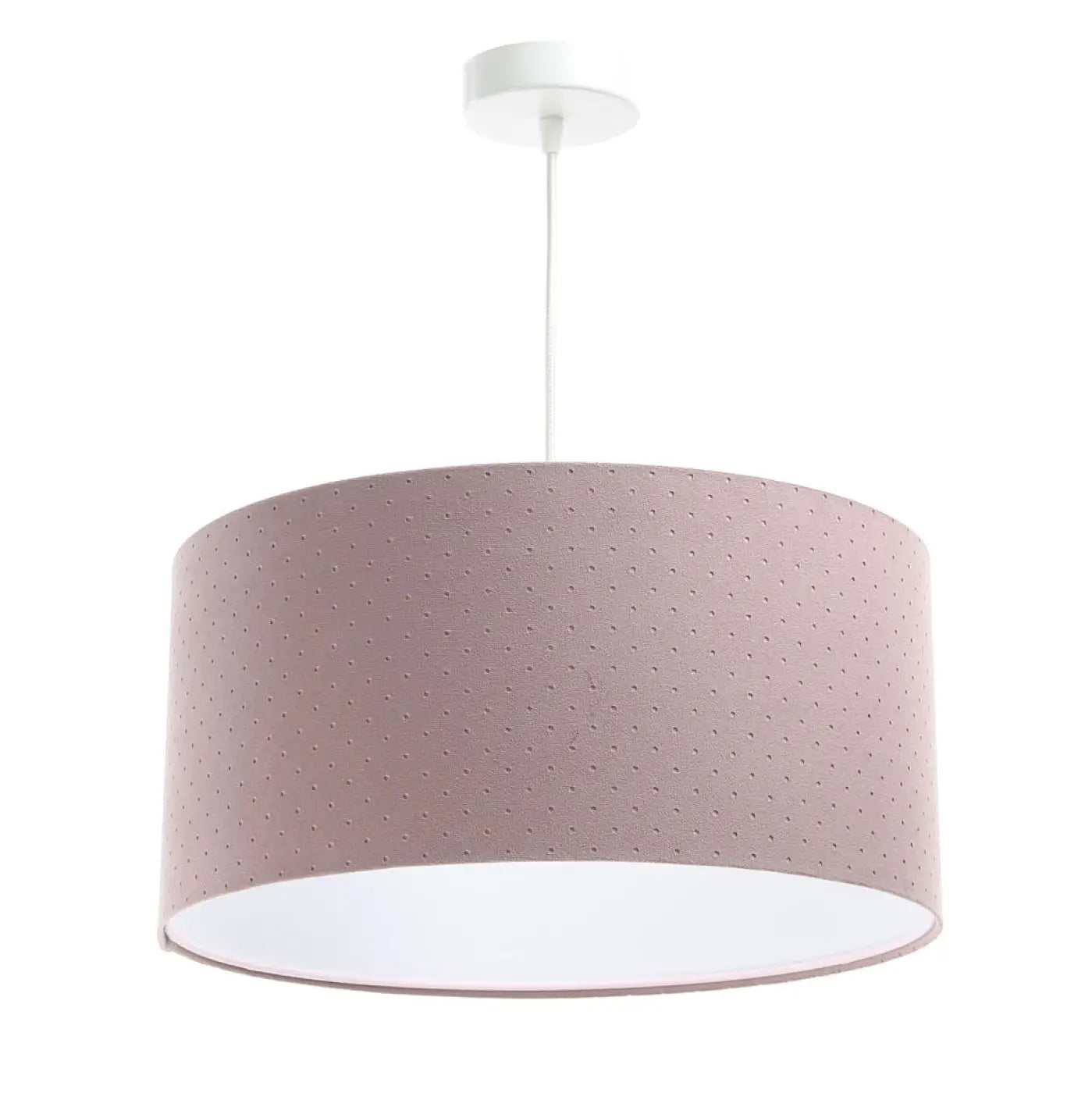 Suspension Luminaire en Tissu - Classic Jasmin (Violet Clair)