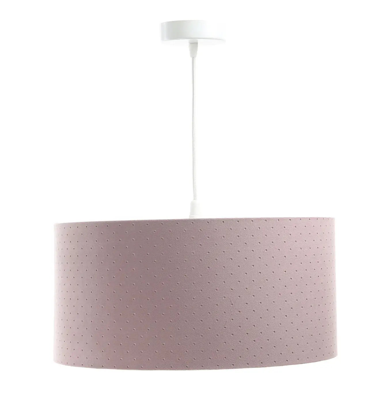 Suspension Luminaire en Tissu - Classic Jasmin (Violet Clair)