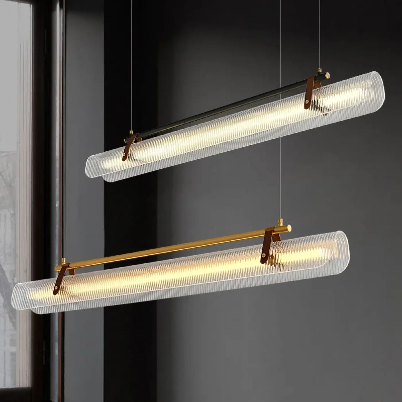Suspension Luminaire en Verre - Rizor