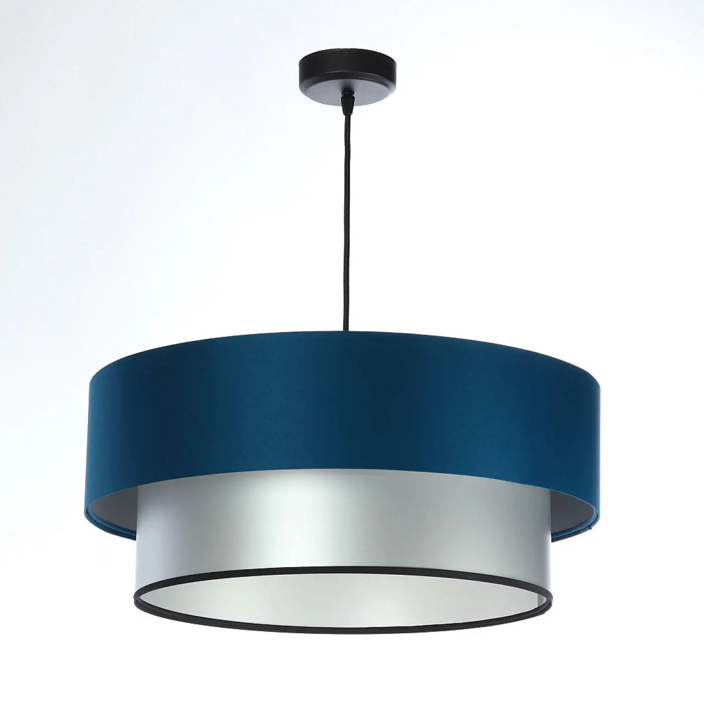 Suspension Luminaire - Duo (Turquoise/Argent)