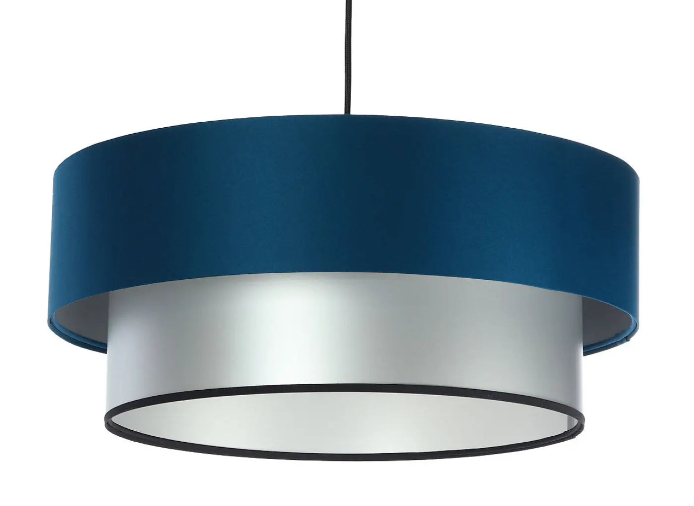 Suspension Luminaire - Duo (Turquoise/Argent)