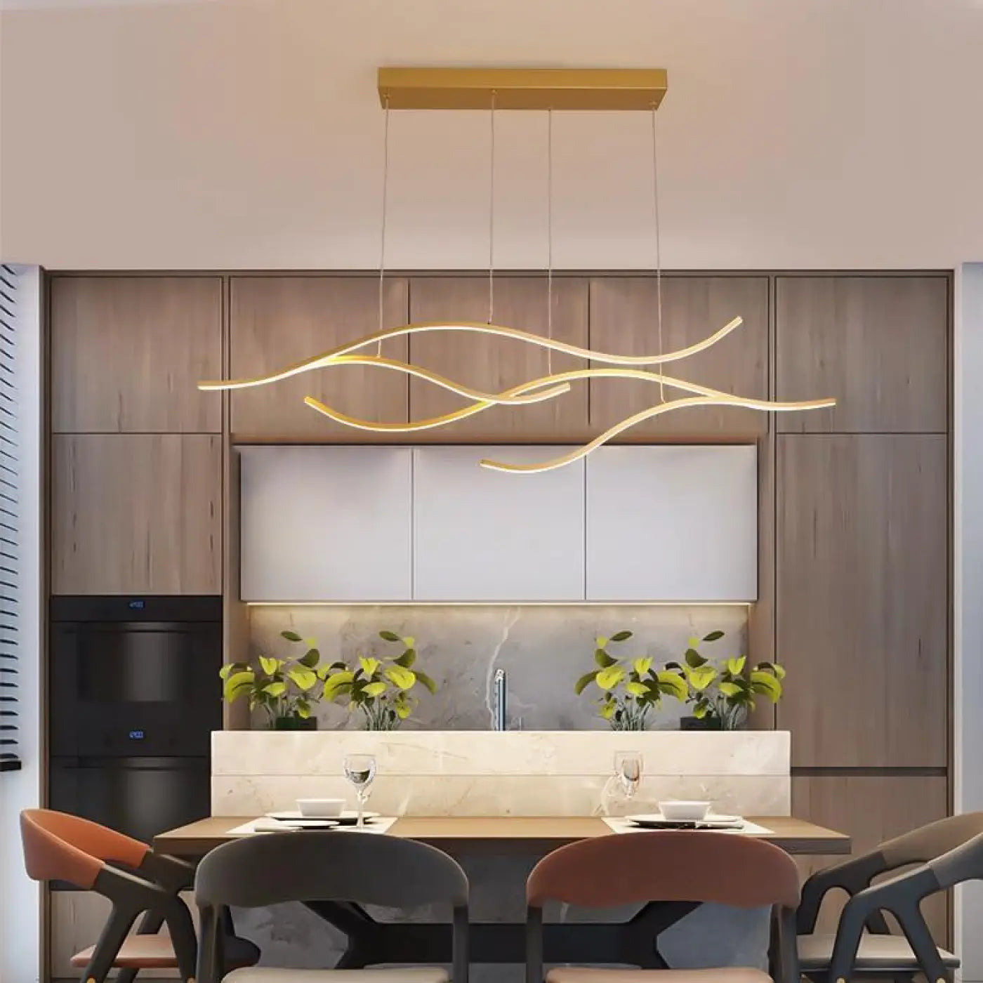 Suspension Luminaire - Vague
