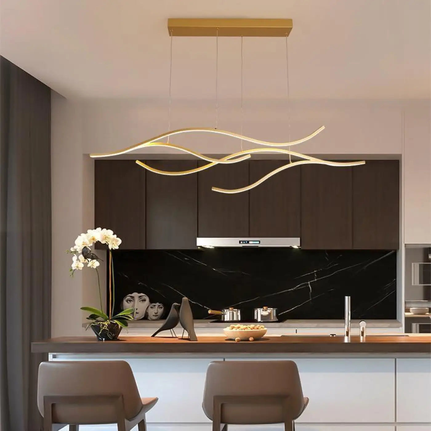 Suspension Luminaire - Vague